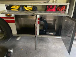 Crews found generators and other equipment stolen.