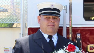 Firefighter Tom Royds