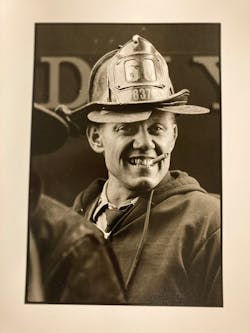 Firefighter Tony Ardison.