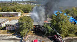 Firefighters battled two fires within 24 hours of each other.