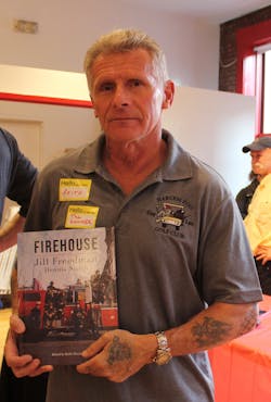 Retired FDNY firefighter Keith Nicoliello said firefighters see the photos from one perspective while citizens will see it from another. Retired FDNY firefighter Keith Nicoliello said firefighters see the photos from one perspective while citizens will see it from another.