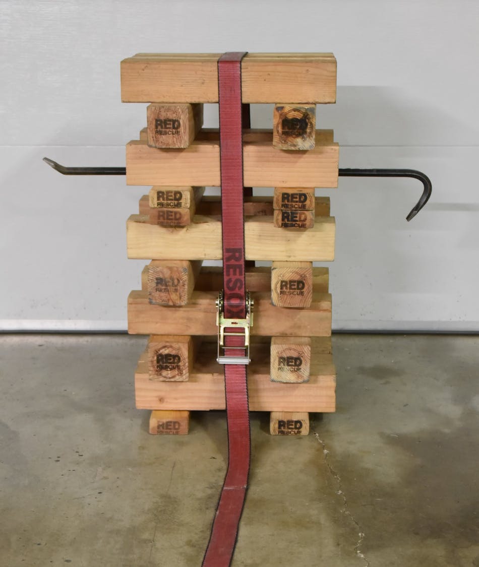 Lashing a Cribbing Stack | Firehouse