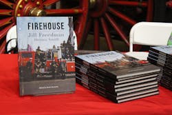 The newly published version of the book, &apos;Firehouse&apos; by Jill Freedman and Dennis Smith, with updates from retired FDNY firefighter Keith Nicoliello.