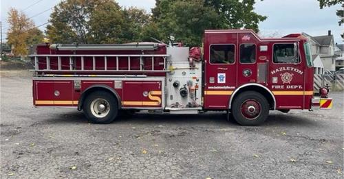 Hazleton, PA Fire Department Upgrades Fleet; Two Engines, Ladder Arriving Soon Firehouse