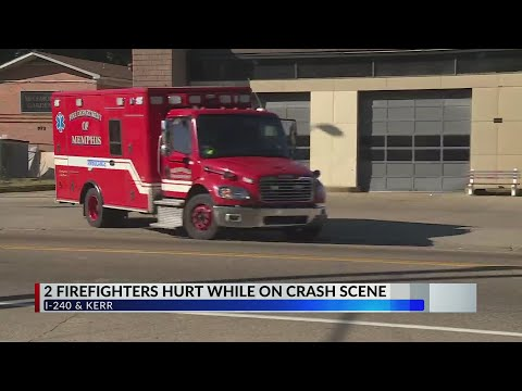 TN Firefighters Hit at Crash Scene Along Interstate Firehouse