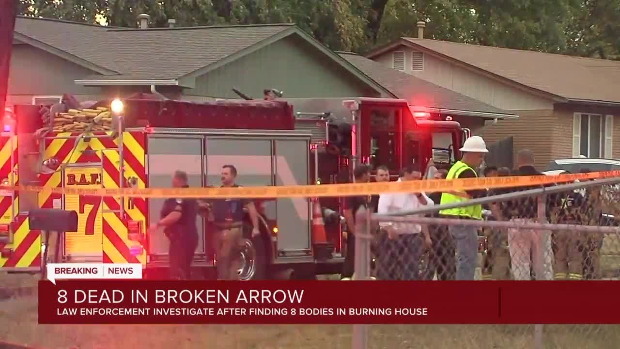 Children Among Eight Dead In Broken Arrow, OK House After Fire; Murder ...