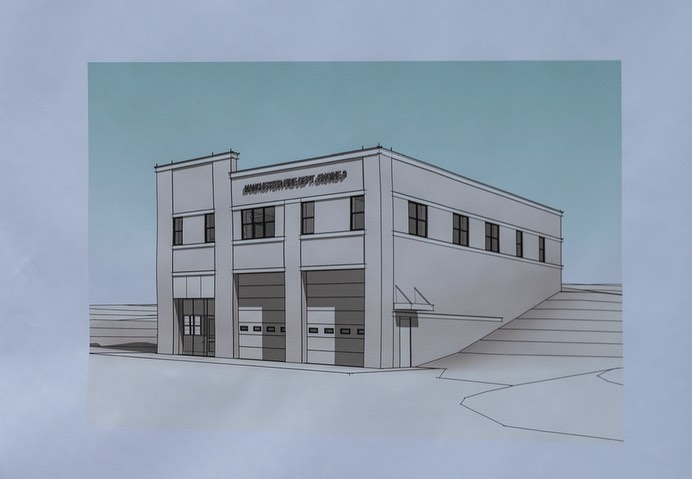 The fire station will open next summer.