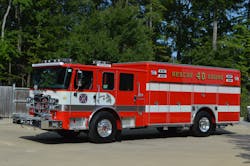 The Brandywine Fire Company, Station 840, in Prince George&rsquo;s County, MD, had Pierce Manufacturing remount a 1993 non-walk-in rescue body onto a 2022 Pierce Enforcer chassis. Body and compartment layouts were upgraded. Specifying well-designed apparatus at the outset supports these types of rebuilding projects.