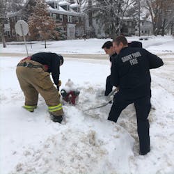 Members should be diligent about keeping hydrants in their district shoveled. Members should be diligent about keeping hydrants in their district shoveled.