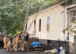 Syracuse firefighters were hampered at this vacant house fire.