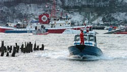In this New York Daily News file photo, boats from FDNY and NYPD that responded to the 2009 crash of US Airways Flight 1549 in the Hudson River. In this New York Daily News file photo, boats from FDNY and NYPD that responded to the 2009 crash of US Airways Flight 1549 in the Hudson River.