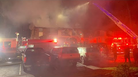Firefighter Injured, 20 Residents Displaced at IN Apartment Fire ...