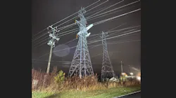 The plane crashed into power lines in Montgomery Village Sunday night.