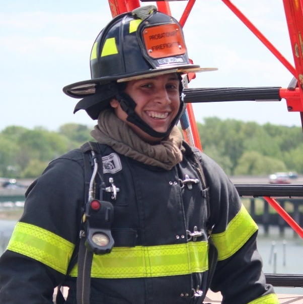 New Haven, CT, firefighter Thomas Mieles