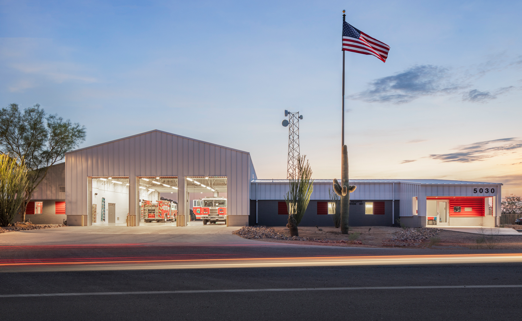 Drexel Heights, Tucson, AZ, Fire District Station 401 Firehouse