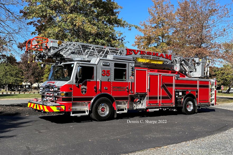 Delivery Evesham, NJ, Quint Firehouse