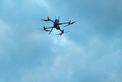 Paladin EXT M300 in flight Paladin EXT M300 in flight