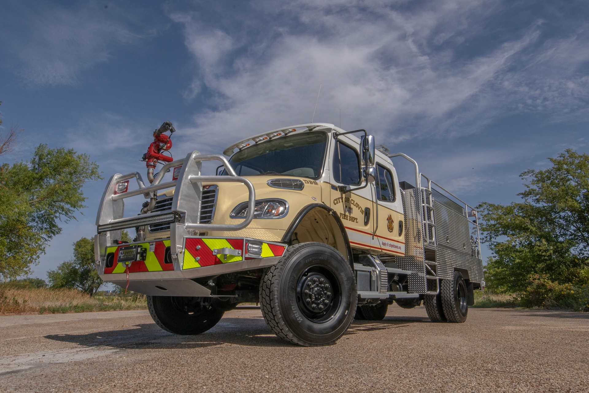 Clovis Fire Type 3 Pumper Skeeter Brush 1