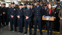 The FDNY firefighters who performed the rope rescue are lauded by FDNY Commissioner Laura Kavanagh,