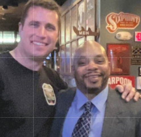 Capt. Steve DesRuisseaux and Aaron Murrell