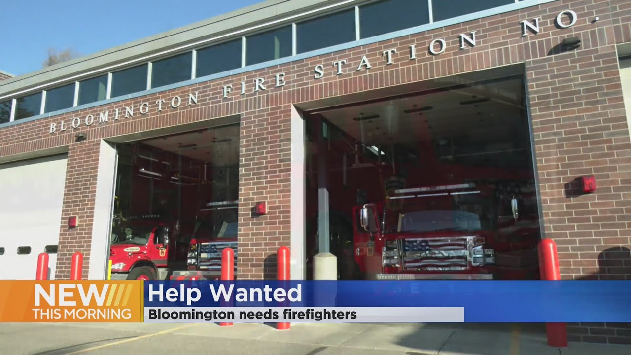 Bloomington, MN Fire Department Hangs Out 'Help Wanted' Sign Firehouse