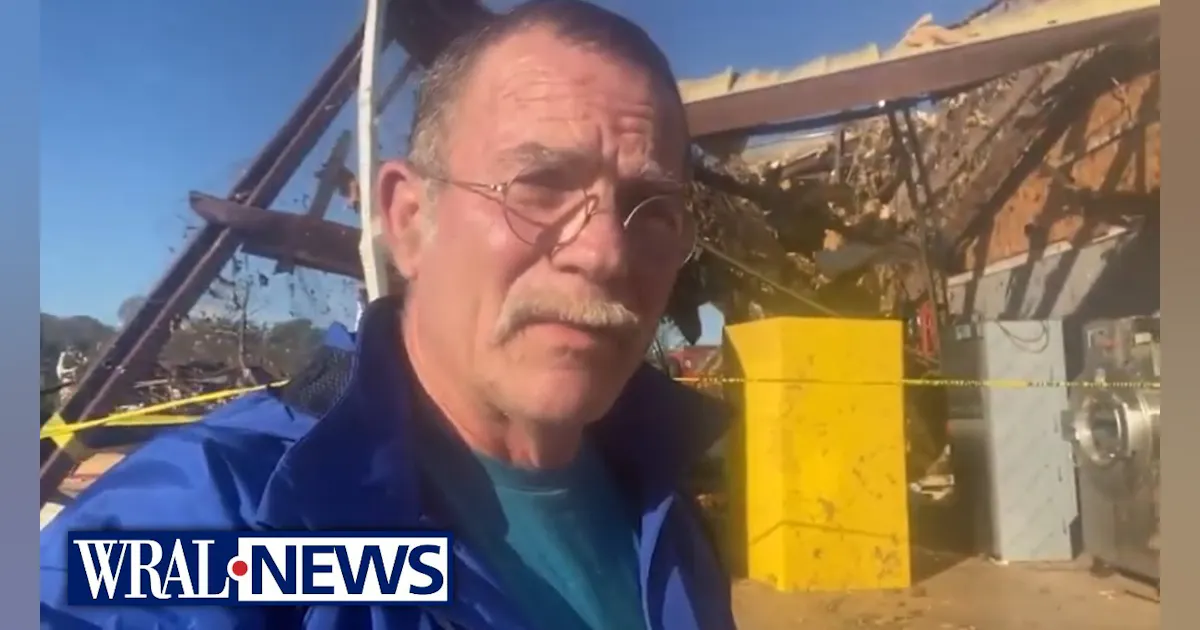 TX Firefighter Randy Jones Survives Tornado Hit at Hughes Springs Fire ...