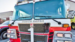 The 46-year-old North Haven firefighter was injured at the scene and later died at the hospital.