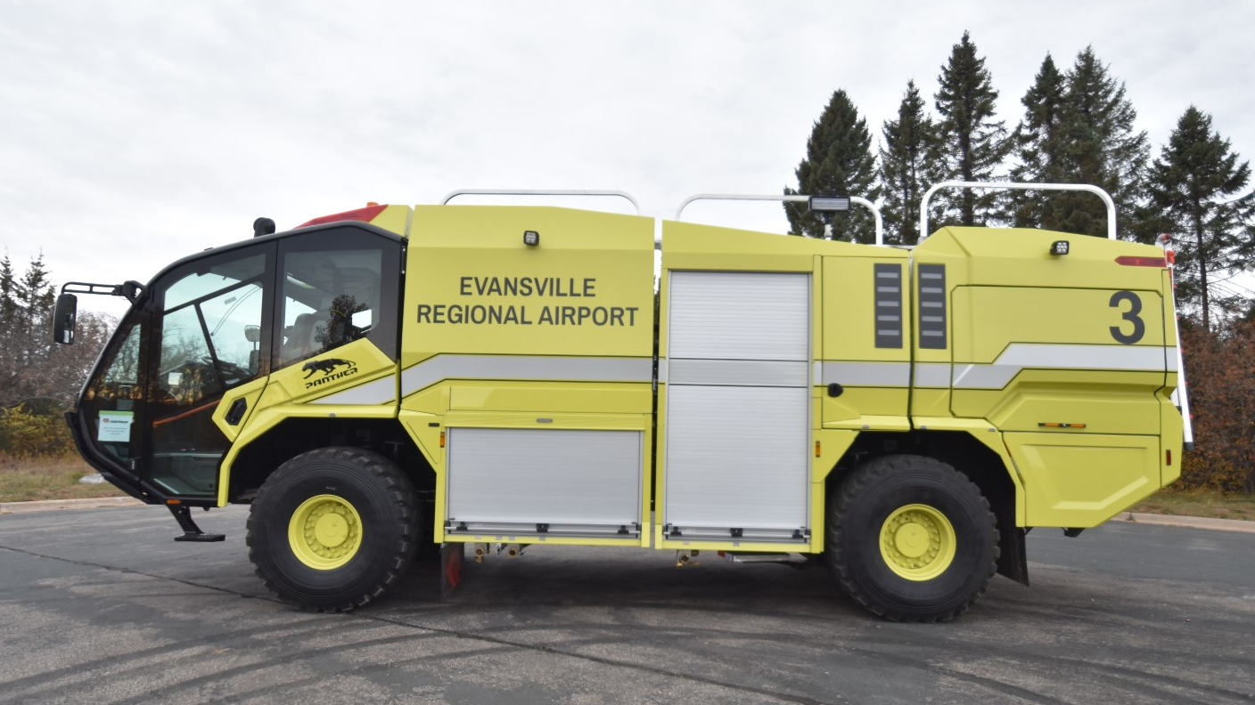 Evansville Airport Arff Fire Rosenbauer 3