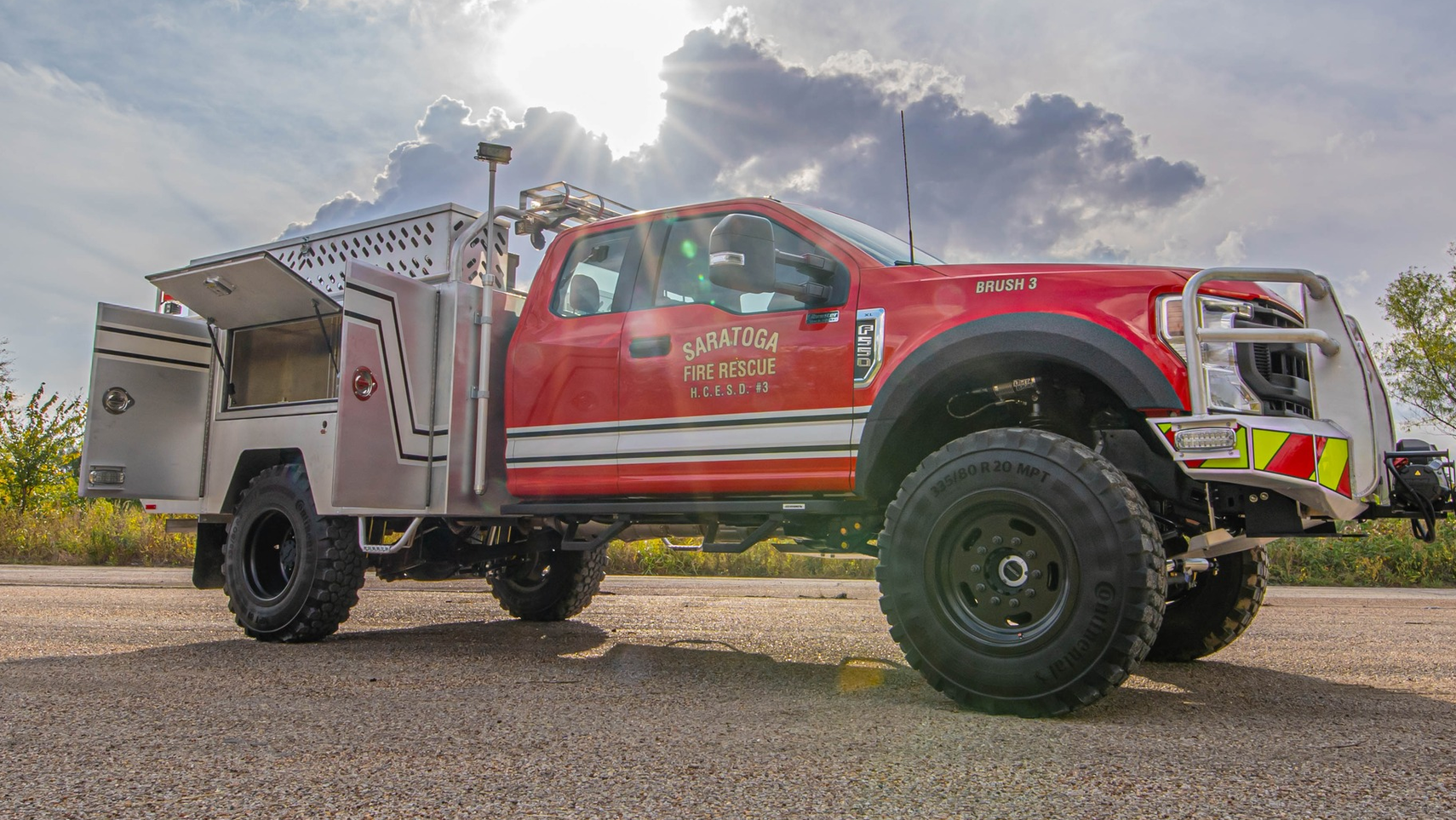 Hardin County TX Fire Dept Wildland Water Rescue Unit Built by