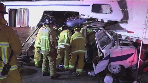 Chula Vista CA Firefighters Extricate Man, 2 Dogs After Horrific Crash
