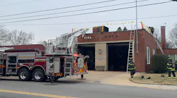 The firefighters assigned to Station 8 were moved to another station until it is safe for them to reoccupy the firehouse.