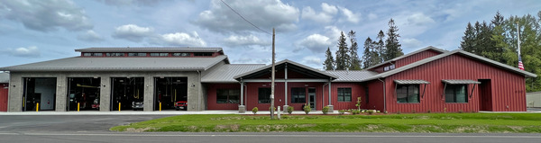 North Mason County's new Headquarters Fire Station 21.