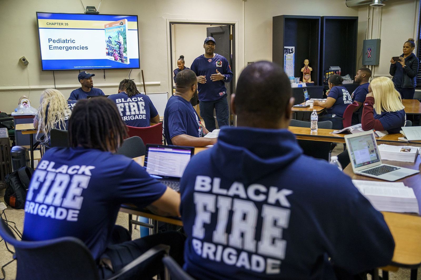 Black Fire Brigade is a nonprofit program that trains young adults as firefighter-EMTs.
