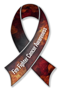 Fire Fighter Cancer Ribbon Fire Fighter Cancer Ribbon