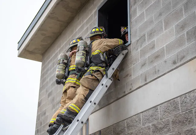 How Firefighters Make Rescues Over Ladders | Firehouse