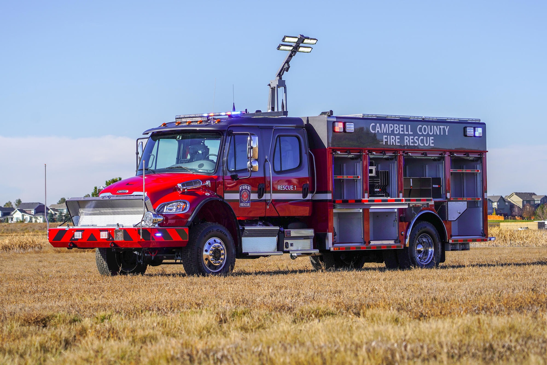 Campbell County WY Fire Department Medium Rescue Built by SVI Trucks