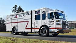 Rescue 1 built this heavy rescue for the Hagaman, NY, Volunteer Fire Department. Rescue 1 built this heavy rescue for the Hagaman, NY, Volunteer Fire Department.