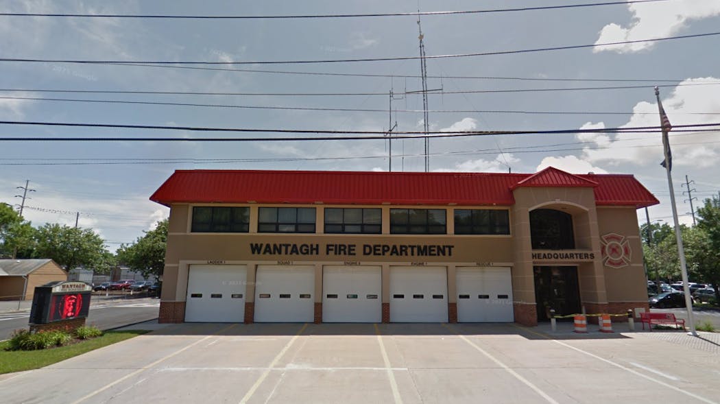 A firefighter medic accused a Wantagh fire chief and captain of rape.