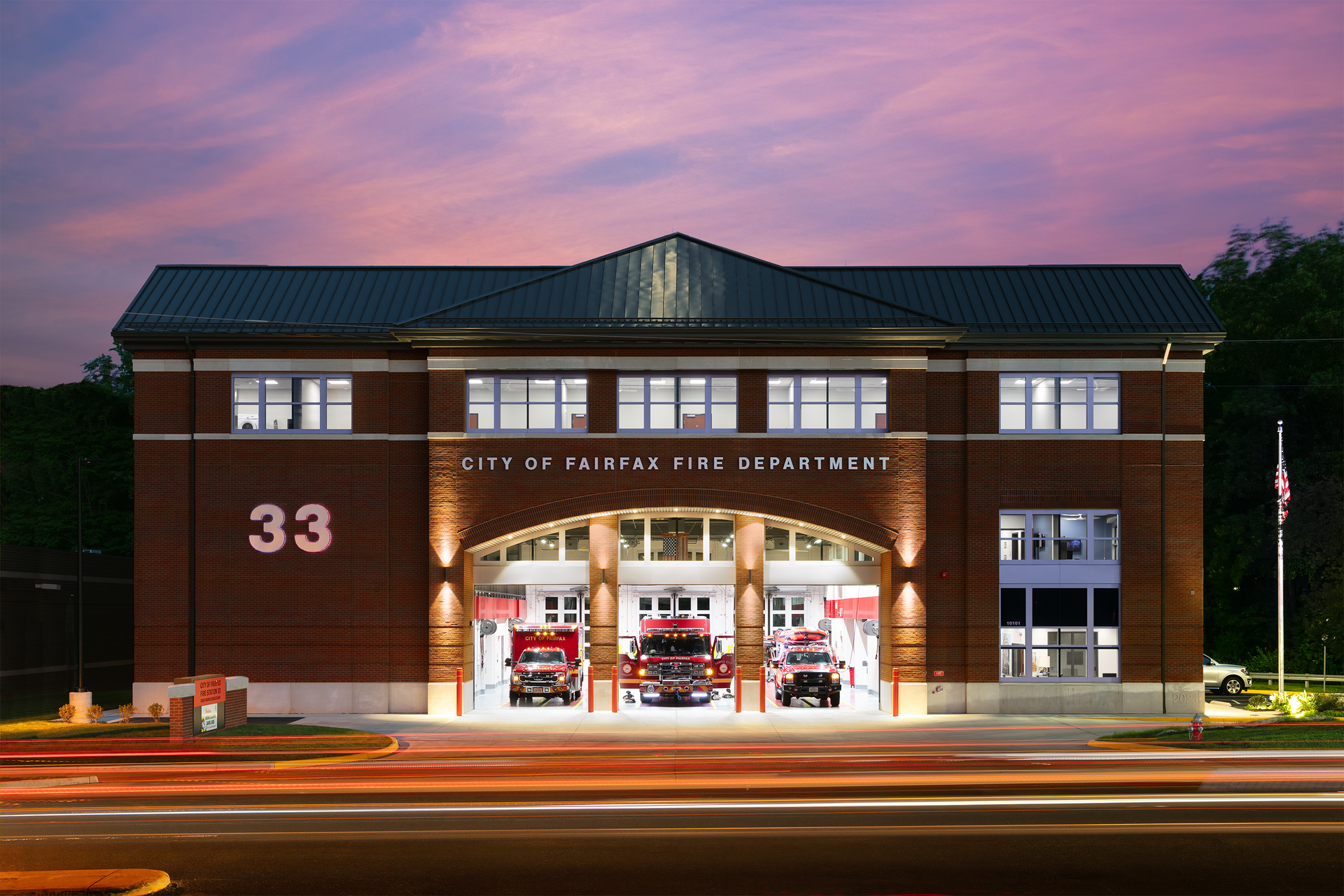 City Of Fairfax Station 33 Overall Exterior