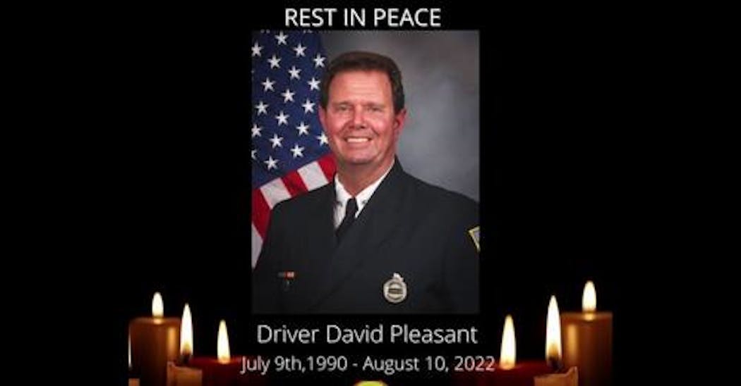 Memphis Firefighter David Pleasant