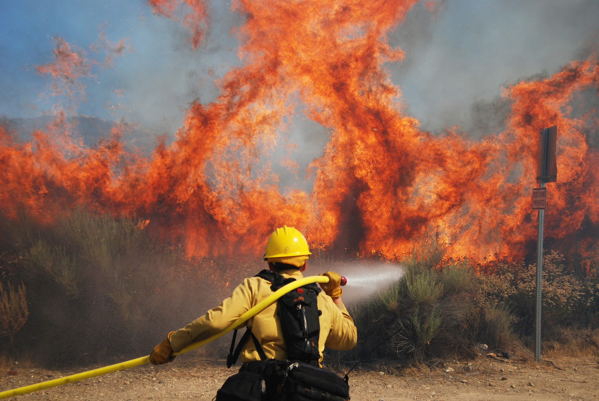 Michael Meadows 8 3 20 Santa Clarita, Ca Brush Fire Pic 2