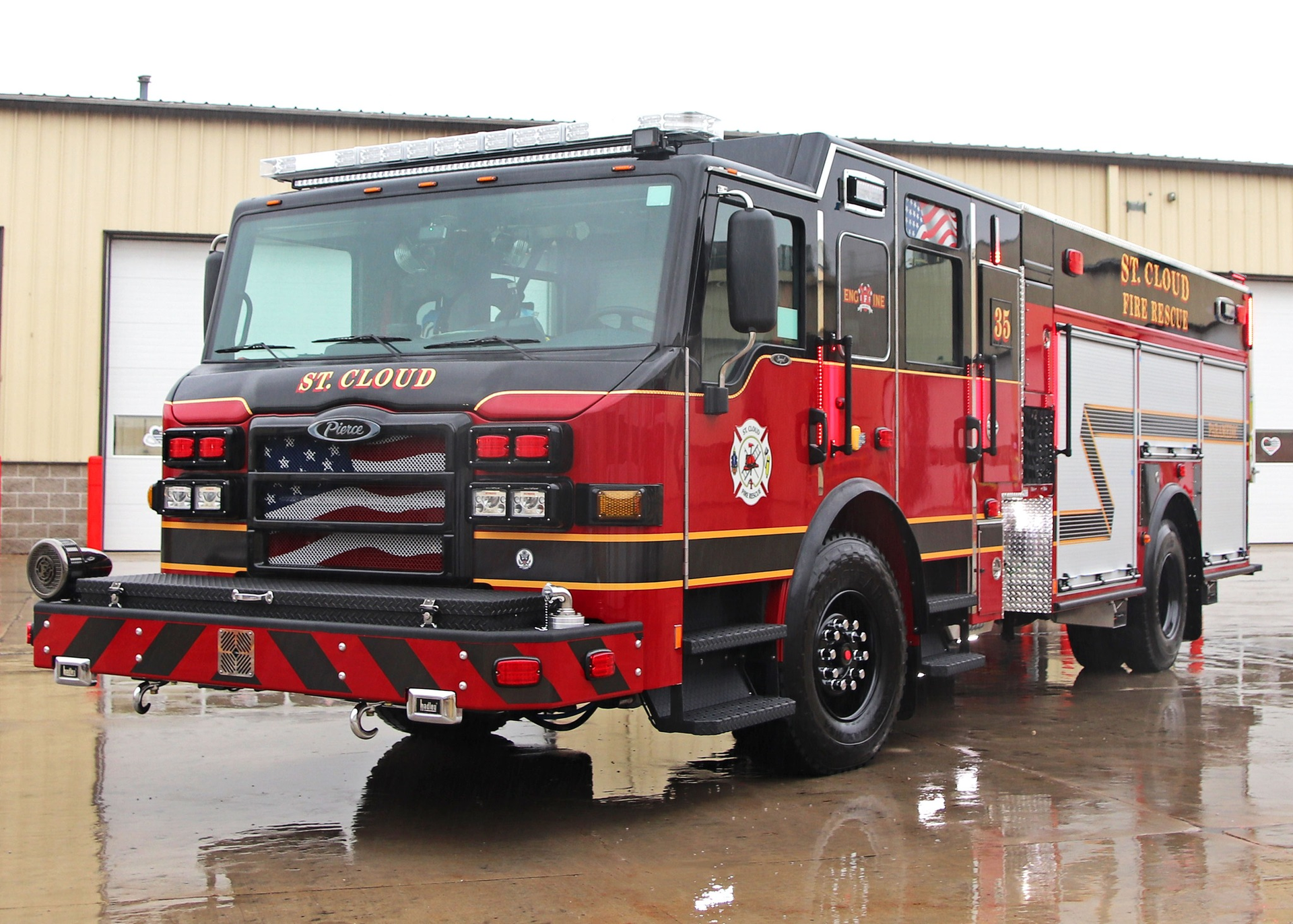 St. Cloud FL Fire Department Pumper Built by Pierce Mfg. Firehouse