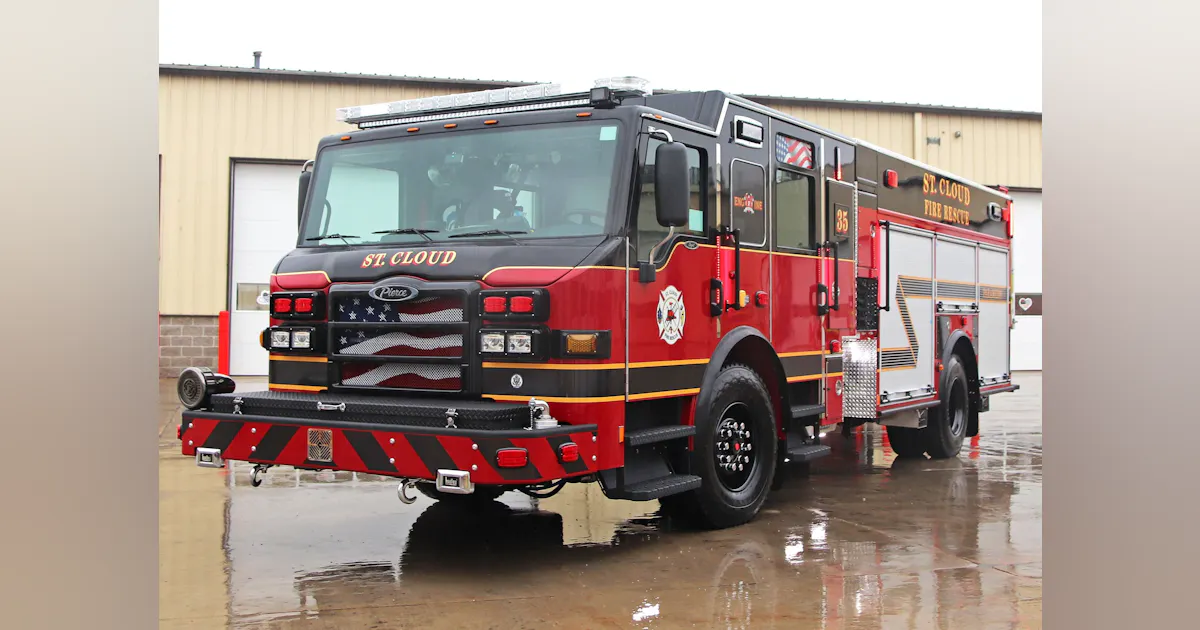 St. Cloud FL Fire Department Pumper Built by Pierce Mfg. | Firehouse