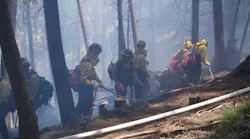 Wildland firefighters hit the trail looking for hotspots.