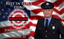 Firefighter Johnny Tetrick Firefighter Johnny Tetrick