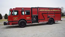 Alexis Fire Equipment built this pumper for the Coyne Center, IL, Fire Protection District.