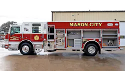 The department built the rig with a focus on equipment storage and it has a light tower.