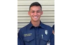 Maui Firefighter Tre&apos; Evans-Dumaran