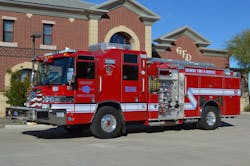 Gilbert, AZ, Fire &amp; Rescue Department (GFRD) Engine 251 is one of four identical 2022 Pierce Quantum pumpers that are equipped with a 2,000-gpm pump, a 500-gallon water tank and a 30-gallon Class A foam system. The engine is outfitted with six preconnected attack lines, a top-mounted booster reel and a preconnected deck gun.