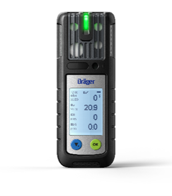 A green status light (D-light) signals that the X-am 2800 has been tested and is ready for use.